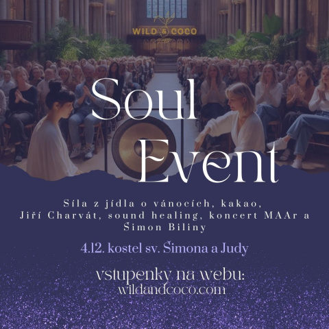 Vánoční Soul Event 4.12. - zážitek sebe tady a teď